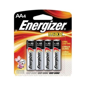 ENERGIZER BATTERY AA-4PCS - E91 BP4