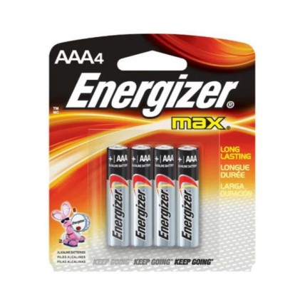 ENERGIZER BATTERY AAA-4 PCS  E92BP4M